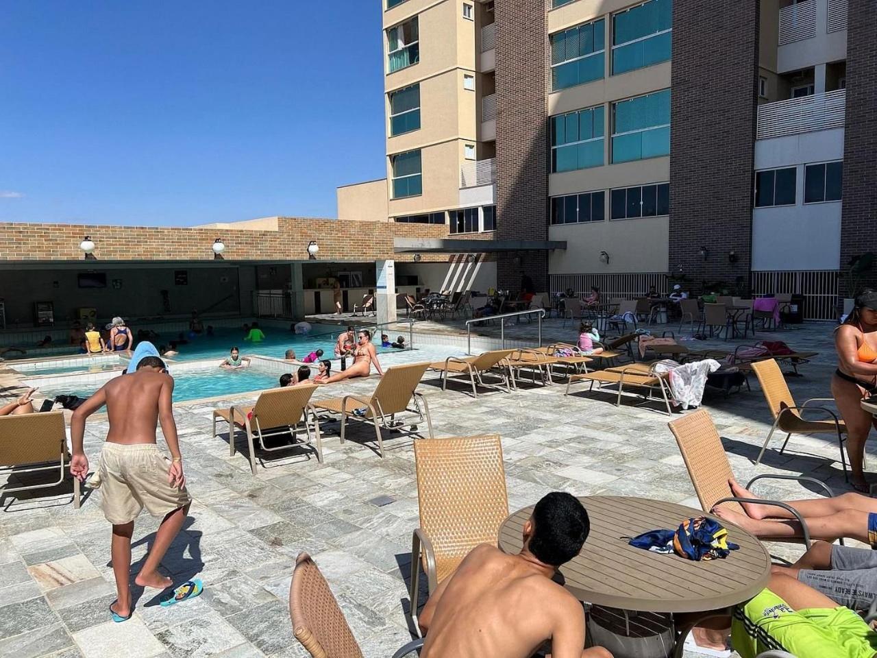 Piazza Diroma Com Acesso Ao Acqua Park Em Калдас Новас Екстериор снимка
