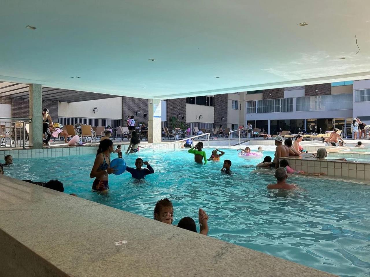 Piazza Diroma Com Acesso Ao Acqua Park Em Калдас Новас Екстериор снимка